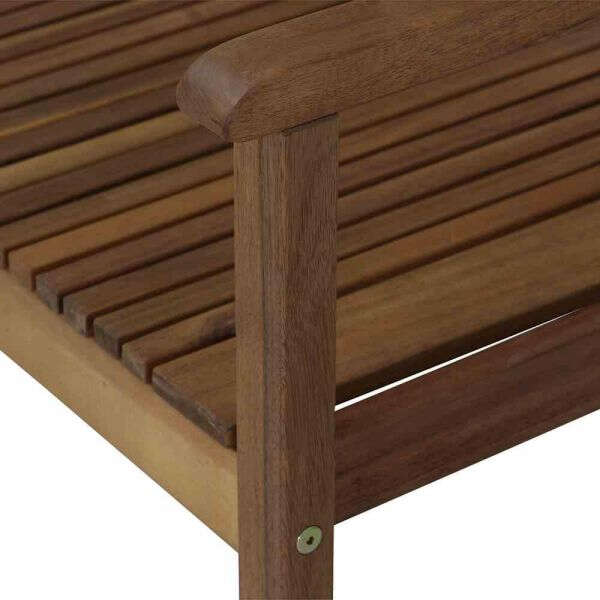 SIENA GARDEN 2er Bank Falun Akazie